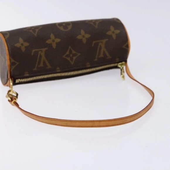 LOUIS VUITTON Monogram Papillon Pouch LV Auth - Picture 7 of 16